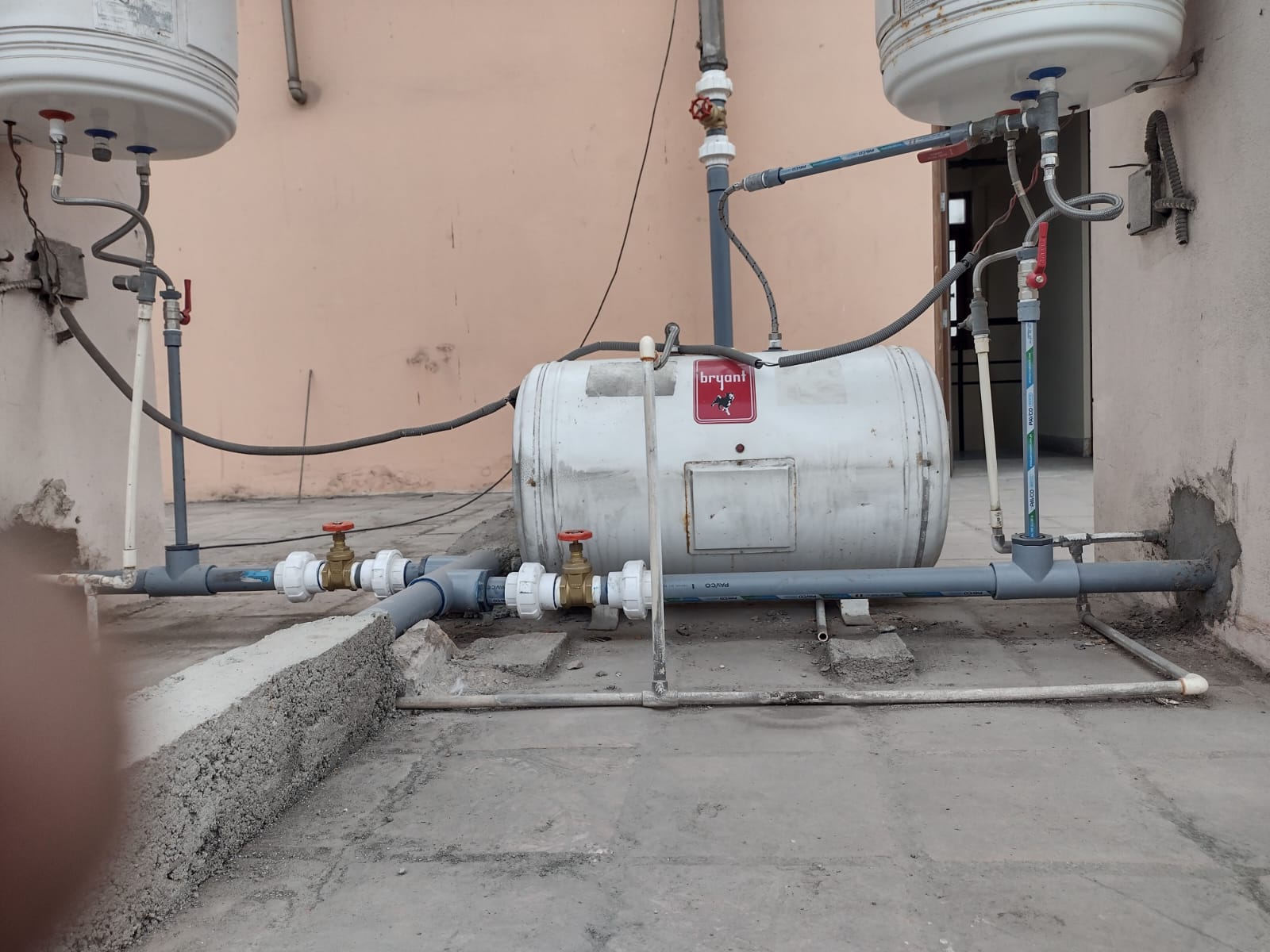 Instalación y reparación de termas - después / resultado